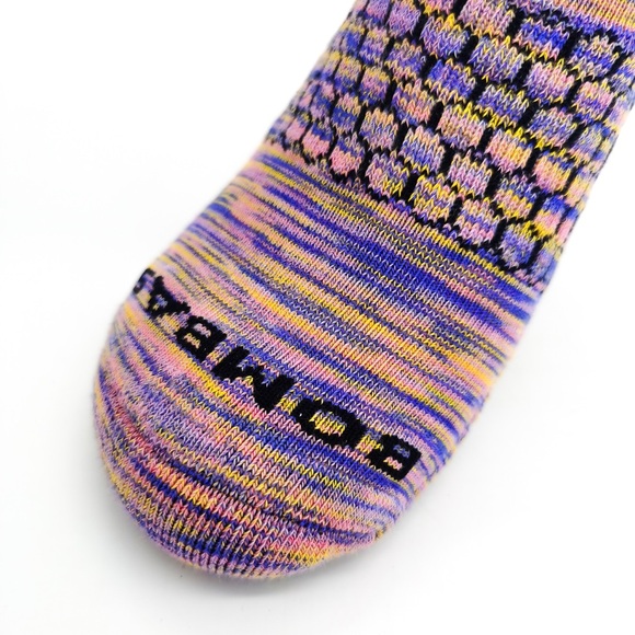 Bombas Women's 4 Pairs Gripper ankle Socks bee better Size 8-12 L 4 color Mix - Picture 11 of 12